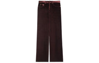SAINT LAURENT Casual Pants Men Dark Purple Red