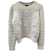 CHANEL Sweaters Women's White