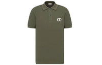 DIOR SS22 Polo Shirt Men's Olive
