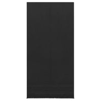 SAINT LAURENT Silk Knit Scarves Women's Black