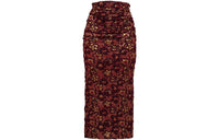 MIU MIU Casual Long Skirts Women's Brown