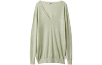 MIU MIU SS24 Cashmere Sweater Women's Green