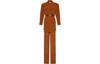 SAINT LAURENT Casual Suit Women's Ochre