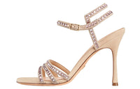 DIOR Gem Strap Sandals Women's Nude