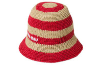 MIU MIU Woven Bucket Hats Women's Multicolor