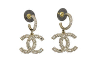CHANEL Earrings Women's Gold