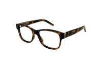 SAINT LAURENT Acetate Square Eyeglass Frames Women's Tortoiseshell