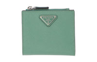 PRADA Saffiano Leather Wallet Men's Salvia Green