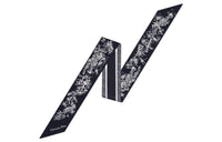 DIOR Silk Scarves Women's Blue/Ivory
