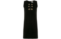 SAINT LAURENT Sleeveless Dresses Women's Black