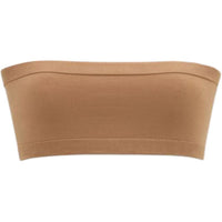 SAINT LAURENT Strapless Top Women's Dark Beige