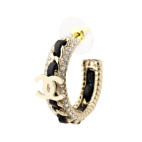 CHANEL Earrings Women's Gold