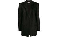 SAINT LAURENT FW21 Business Suit Coat Women's Black