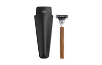 CELINE Grained Calfskin Wooden Razor Storage Box Bag Men's