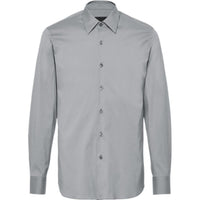 PRADA Shirts Men Silver