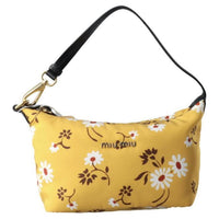 MIU MIU Canvas Handbag, Shoulder Bag Women's Yellow