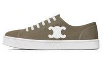 CELINE Jane Triomphe Low-Top Skateboard Shoes Women's Green