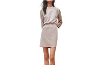 HERMES Slip Dresses Women's Ecru