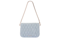 MIU MIU SASSY Maritime Sheepskin Shoulder Bag Handbag Shoulder Bag Women's Sky Blue