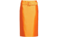 PRADA Casual Long Skirts Women's Orange