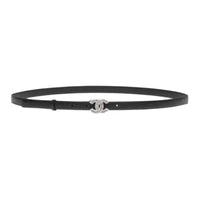 CHANEL - Leather Belts Women's Black -