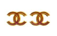 CHANEL Earrings Women's Gold