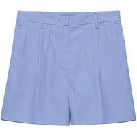 PRADA SS24 Casual Shorts Women's Sapphire Blue