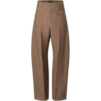 LOUIS VUITTON FW24 Cargo Pants Men's Brown