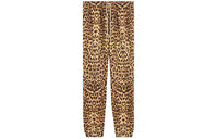 CELINE Knitted Sweatpants Men's Leopard Print