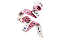 CHANEL Hair Bands Women's Pink/White