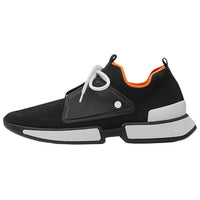 HERMES Expert Wear-Resistant Low-Top Casual Shoes Men's Black