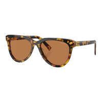 MIU MIU Eyewear Tortoiseshell effect Round Sunglasses