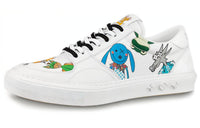 LOUIS VUITTON Ollie Low-Top Stylish Skateboarding Shoes Men's White