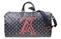 LOUIS VUITTON Keepall Leather Monkey Bag, Shoulder Bag, Crossbody Bag, Handbag, Travel Bag Men's