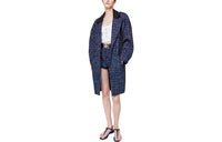 CHANEL Coats Women's Blue