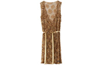 MIU MIU SS24 Sleeveless Dress Women's Brown