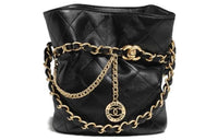CHANEL 22SS Bucket Bags Shoulder Bag Crossbody Bag Black