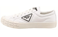 PRADA Caseta Wheel Low Top Skateboard Shoes Women's White