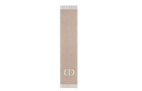 DIOR Knit Scarves Women's Brown