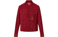 LOUIS VUITTON New Quarterly Products Of LV Denim Jackets Men Red