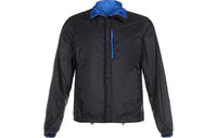 PRADA Jackets Men Black Blue