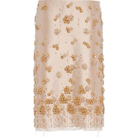 MIU MIU SS22 Casual Long Skirts Women's Beige