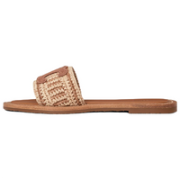 CELINE Slide Slippers Women's Umber