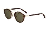 DIOR Biodegradable Acetate Fiber Oval Sunglasses Men's Brown