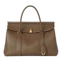 Loro Piana Cow Leather Handbag Women's Brown