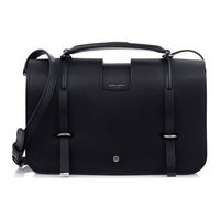 SAINT LAURENT Sheepskin One Shoulder Handbag Men's Black