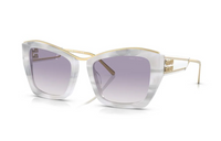 MIU MIU Eyewear Marble effect Cat eye Sunglasses