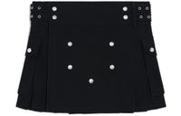 CELINE Casual Short Skirts Women's Black