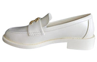 CHANEL Loafers Women's Beige