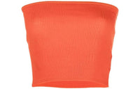SAINT LAURENT Strapless Tops Women's Orange